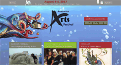 Desktop Screenshot of anacortesartsfestival.com